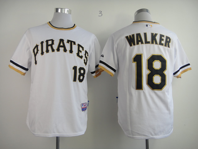 Men Pittsburgh Pirates #18 Walker White MLB Jerseys->pittsburgh pirates->MLB Jersey